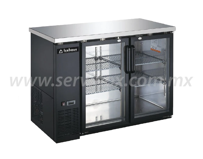 Refrigerador Bajo Barra ICEHAUS CBR 2PC SS 02